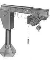 Model 200/400 BPM Base Plate Mounted Jib Cranes