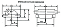 Dimensional Drawing for Model RW Heavy Duty Built-Up Hoist Trolleys