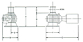 Dimensional Drawing for Model VC Vertical Capstans