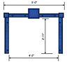 Base Dimension & Bolt Anchor Location