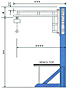 Welded Construction Benchhoist Workstations - Fixed Height