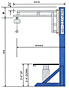 Welded Construction Benchoist Workstations - Actuator Style