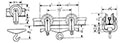 250/500 Pound (lb) Capacity Two Wheel Trolley (US-188/US-189) - 2