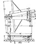 Non-Electrified Two Way Tongue Switch (US-260) - 2